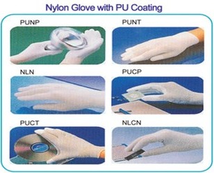 Nylon Glove with PU Coating